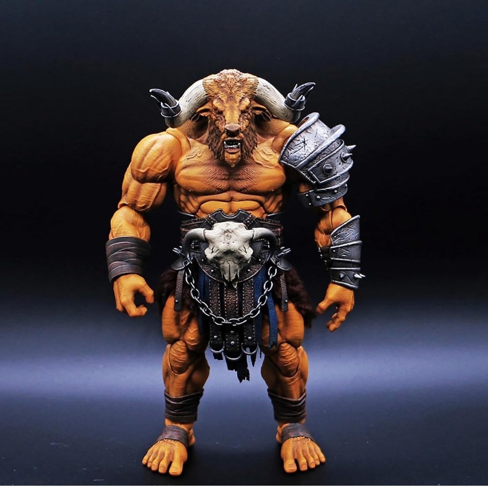 Mythical Beast Action Figure - Brown and Silver
